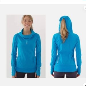 Lululemon Run: Ambition Pullover In Snorkel Blue